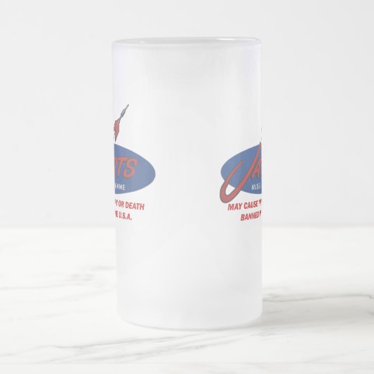 ヴィンテージのJartsによって曇らされるビールのジョッキ フロストグラスビールジョッキ (中央)