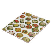 ヴィンテージのJelloサラダは台所Trivetのタイルを形成します タイル (側面)