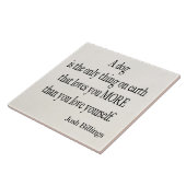 ヴィンテージのJoshの計算犬愛あなた自身引用文 タイル (側面)