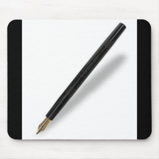 ヴィンテージのKawecoのEyedropperの万年筆 マウスパッド (正面)