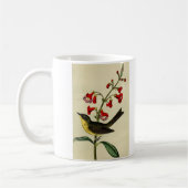 ヴィンテージのKirtlandsのアメリカムシクイの鳥 コーヒーマグカップ (左)