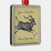 ヴィンテージのKuduのオーナメント メタルオーナメント (右)