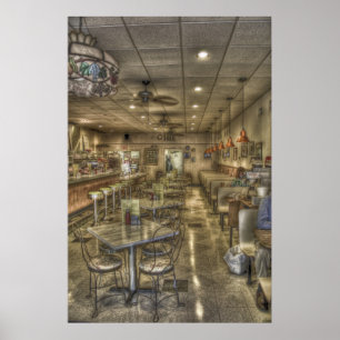 ヴィンテージのLuncheonette ポスター