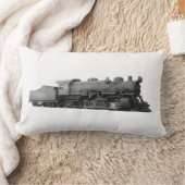 ヴィンテージのMikadoの蒸気の列車エンジン ランバークッション (ブランケット)