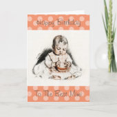 ヴィンテージのMimiカード最高のへのハッピーバースデー カード (正面)