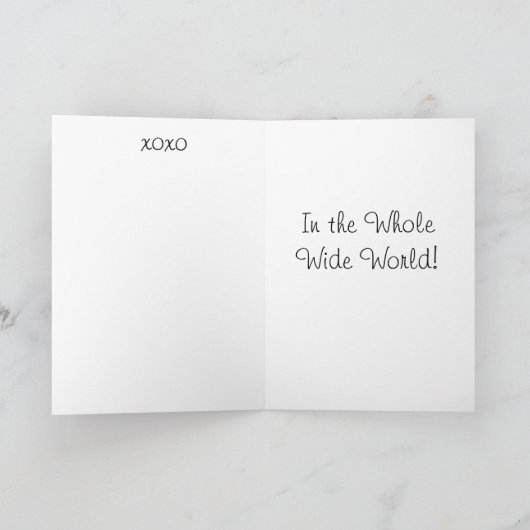 ヴィンテージのMimiカード最高のへのハッピーバースデー カード (内部)