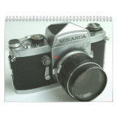 ヴィンテージのMiranda G 35mm SLRのカメラのカレンダー2013年 カレンダー (カバー)