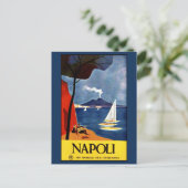 ヴィンテージのNapoli (ナポリ)イタリアの郵便はがき ポストカード (スタンド正面)