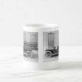 ヴィンテージのPackardのトラックのマグ コーヒーマグカップ (中央)