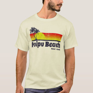 ヴィンテージのPoipuのビーチ Tシャツ