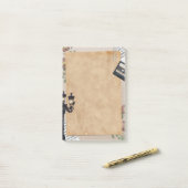 ヴィンテージのPost-Itメモ ポストイット (デスク上)