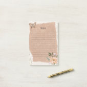 ヴィンテージのPost-Itメモ ポストイット (デスク上)