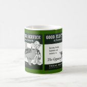 ヴィンテージのReddyのキロワットの広告のマグ コーヒーマグカップ (中央)