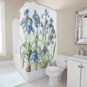 ヴィンテージのRedouteのアイリス花園のシャワー・カーテン シャワーカーテン (インサイチュ)