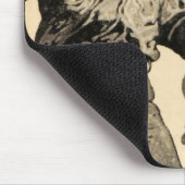 ヴィンテージのRemingtonのライフルの広告銃の速く確実なマウスパッド マウスパッド (コーナー)