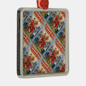 ヴィンテージのRinglingの兄弟のピエロのサーカスポスター子供 メタルオーナメント (右)