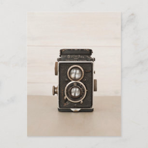 ヴィンテージのRolleiflex対レンズのカメラ ポストカード
