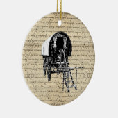 ヴィンテージのromanyのジプシーワゴン セラミックオーナメント (右)