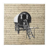 ヴィンテージのRomanyのジプシーワゴン タイル (正面)