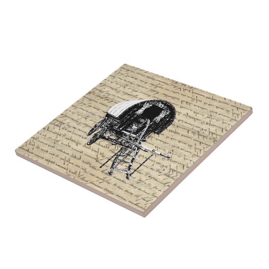 ヴィンテージのRomanyのジプシーワゴン タイル (側面)