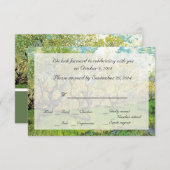 ヴィンテージのRSVP ウェディング招待状 招待状 (正面/裏面)