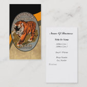 ヴィンテージのSaigonのホテルポスター名刺 名刺 (正面/裏面)