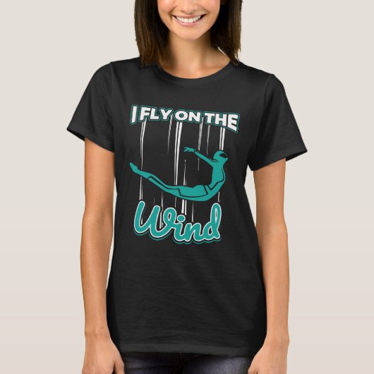 ヴィンテージのSkydiversのためのおもしろいな屋内Skydivingのギフト Tシャツ (正面)