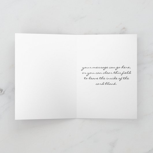 ヴィンテージのSnowyのフクロウの挨拶状 カード (内部)