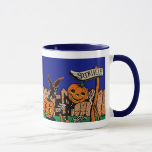 ヴィンテージのSpookvilleハロウィンのマグ マグカップ