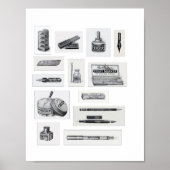 ヴィンテージのStationerカタログ ポスター (正面)