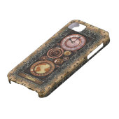 ヴィンテージのSteampunkのエレガントな時計 Case-Mate iPhoneケース (下部)