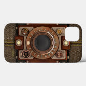 ヴィンテージのSteampunkのカメラ#1D (De Luxe!) Case-Mate iPhoneケース (裏面 (横))
