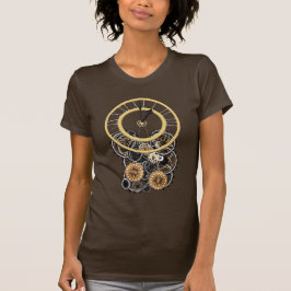 ヴィンテージのSteampunkのスタイリッシュでエレガントな時計 Tシャツ