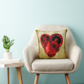 ヴィンテージのSteampunkのハート クッション (椅子)