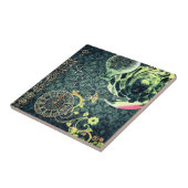 ヴィンテージのSteampunkの壁紙 タイル (側面)