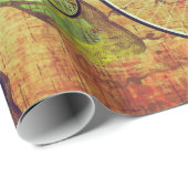 ヴィンテージのSteampunkの壁紙 ラッピングペーパー (ロールコーナー)