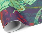 ヴィンテージのSteampunkの壁紙 ラッピングペーパー (ロールコーナー)