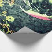 ヴィンテージのSteampunkの壁紙 ラッピングペーパー (角)