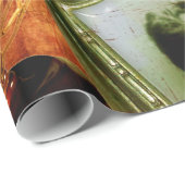 ヴィンテージのSteampunkの壁紙 ラッピングペーパー (ロールコーナー)