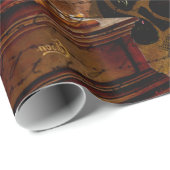 ヴィンテージのSteampunkの壁紙 ラッピングペーパー (ロールコーナー)