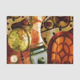 ヴィンテージのSteampunkの壁紙 薄葉紙