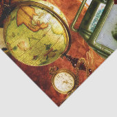 ヴィンテージのSteampunkの壁紙 薄葉紙 (詳細)