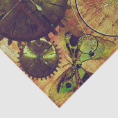 ヴィンテージのSteampunkの壁紙 薄葉紙 (詳細)