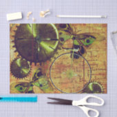 ヴィンテージのSteampunkの壁紙 薄葉紙 (クラフト)