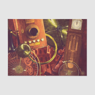 ヴィンテージのSteampunkの壁紙 薄葉紙