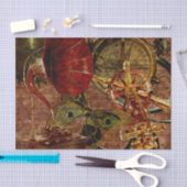 ヴィンテージのSteampunkの壁紙 薄葉紙 (クラフト)