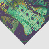 ヴィンテージのSteampunkの壁紙 薄葉紙 (詳細)