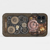 ヴィンテージのSteampunkの時計再来#2 Case-Mate iPhoneケース (裏面(横))