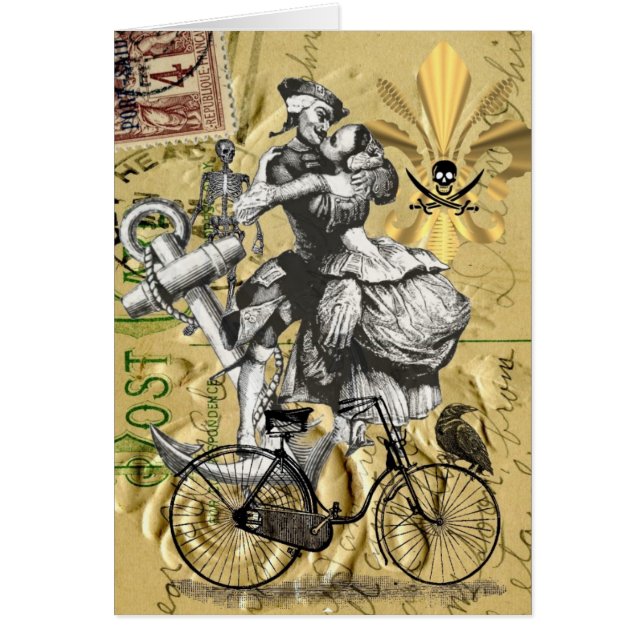 ヴィンテージのsteampunkの海賊 (正面)