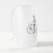 ヴィンテージのSteampunkの骨シェーカー フロストグラスビールジョッキ (正面左)